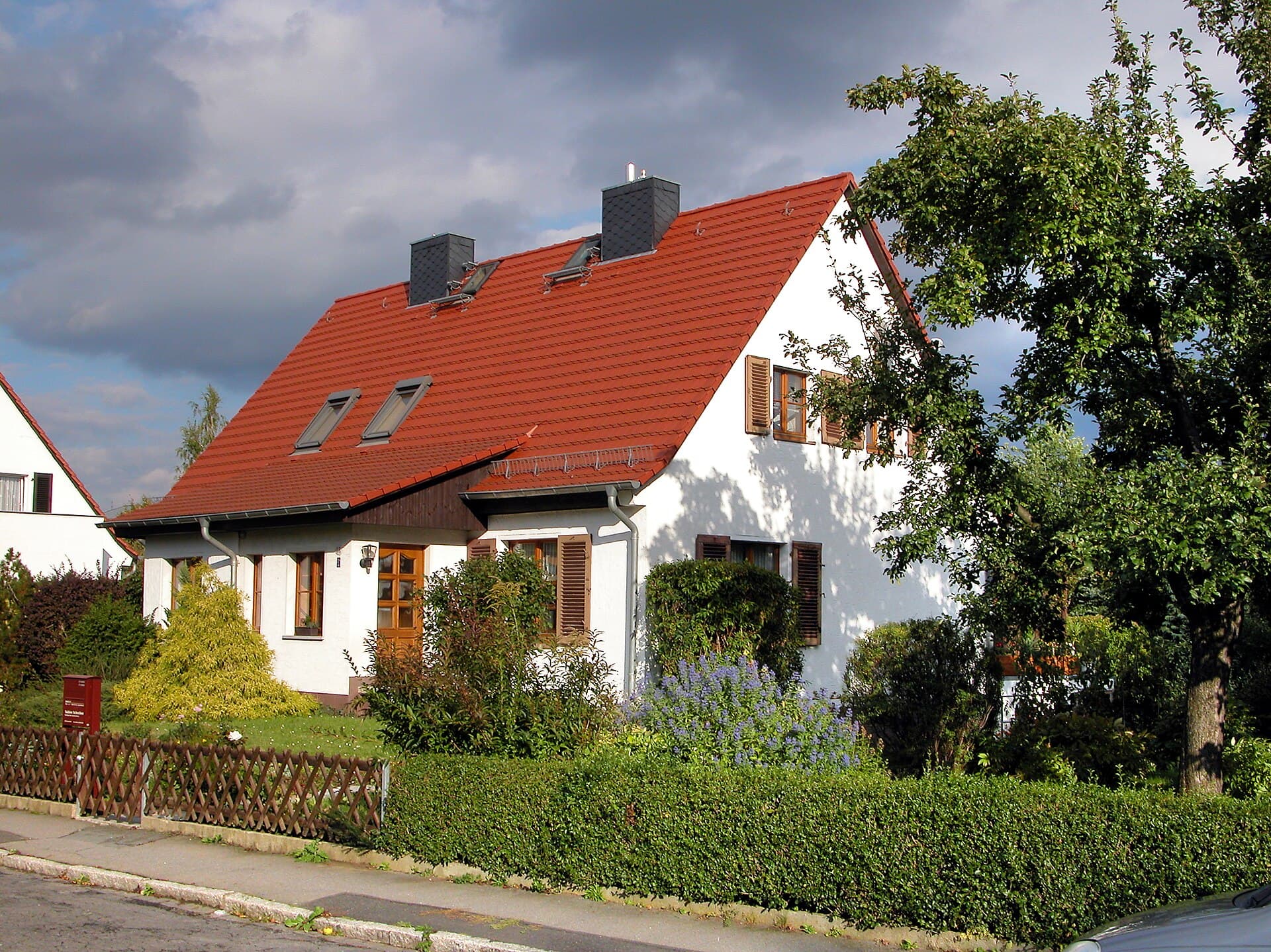 Wohnhaus in Deutschland, wie es von einer Betriebskostenabrechnung betroffen sein kann
